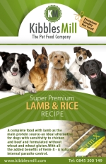 Kibbles Mill Adult Lamb and Rice with Verm-X(r)