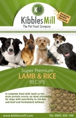 Kibbles Mill Adult Dog Lamb and Rice